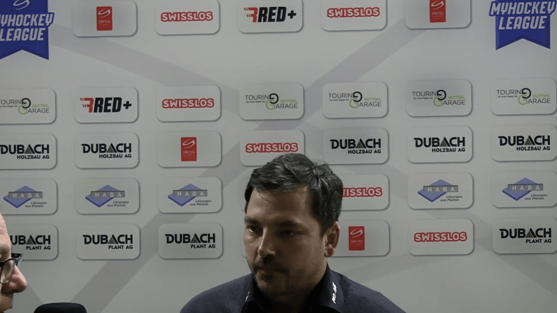 Hockey Huttwil - EHC Chur: Daniel Bieri (Hockey Huttwil)